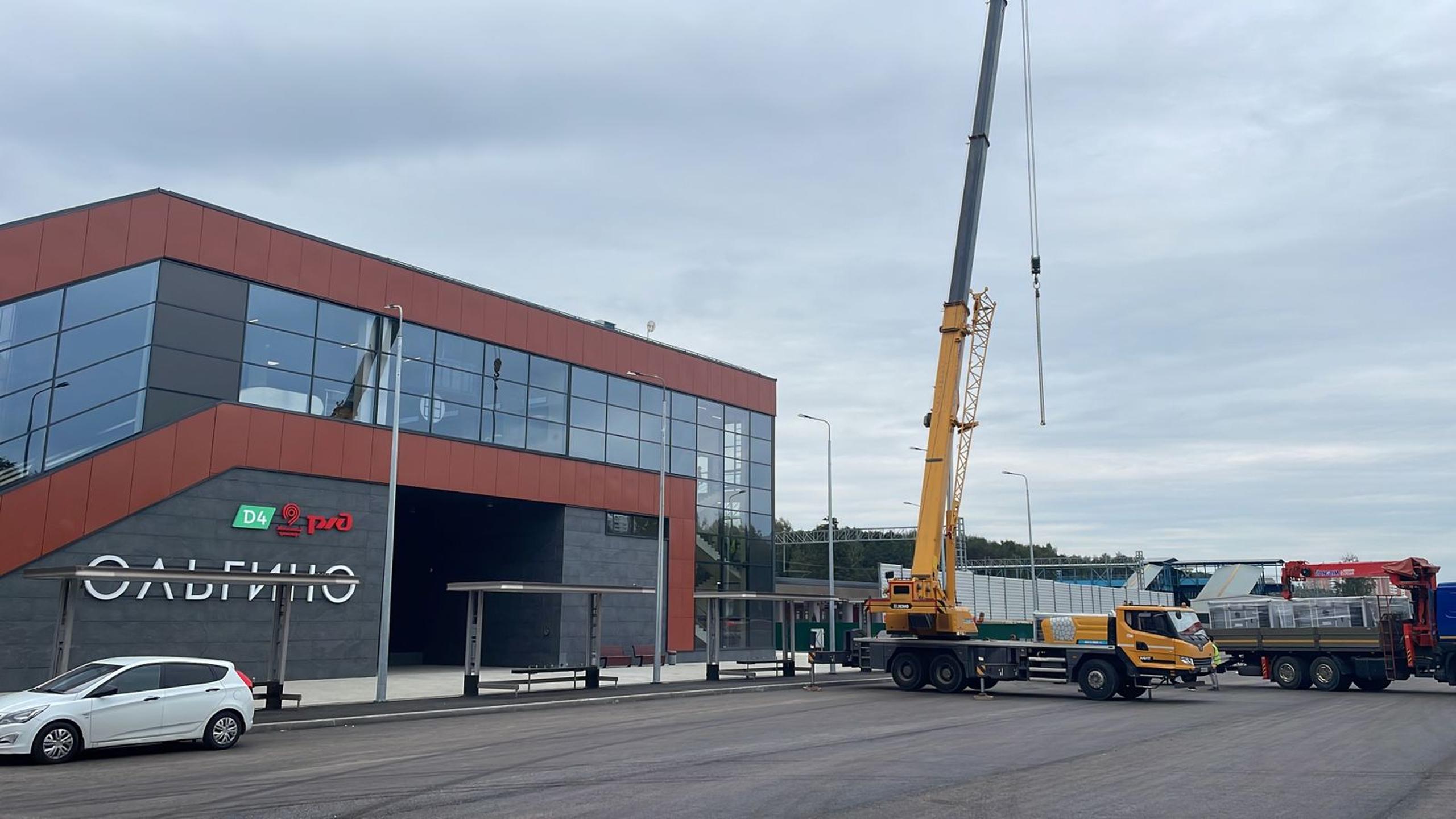 Новая станция МЦД